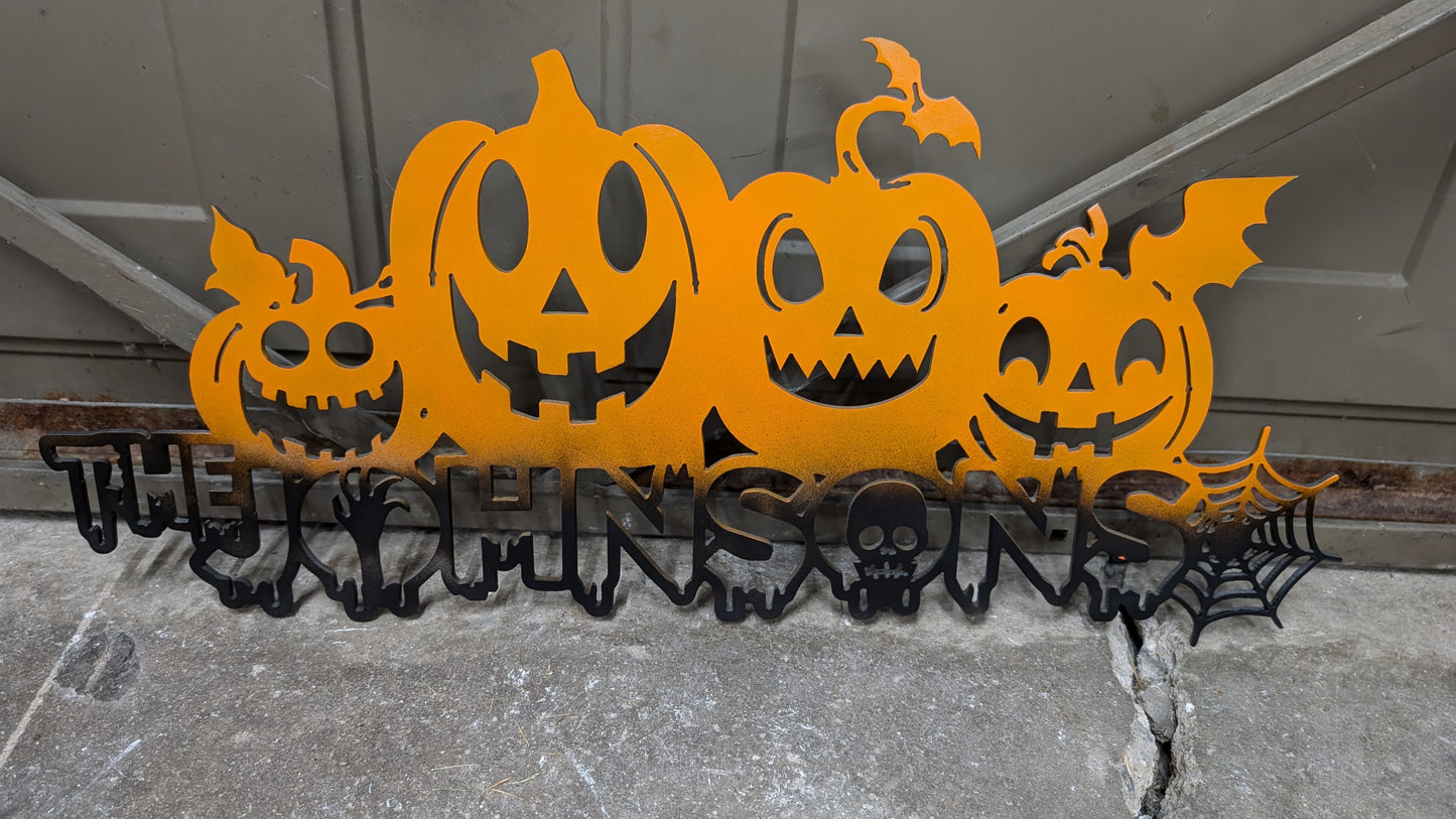 Custom Pumpkin Patch Hanger